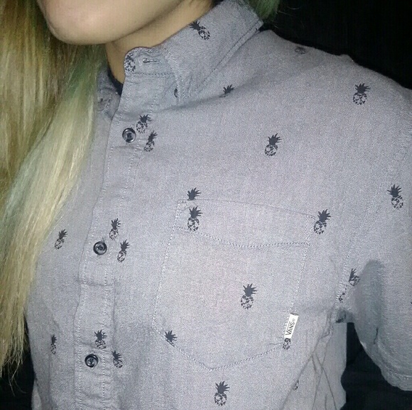 vans pineapple button up